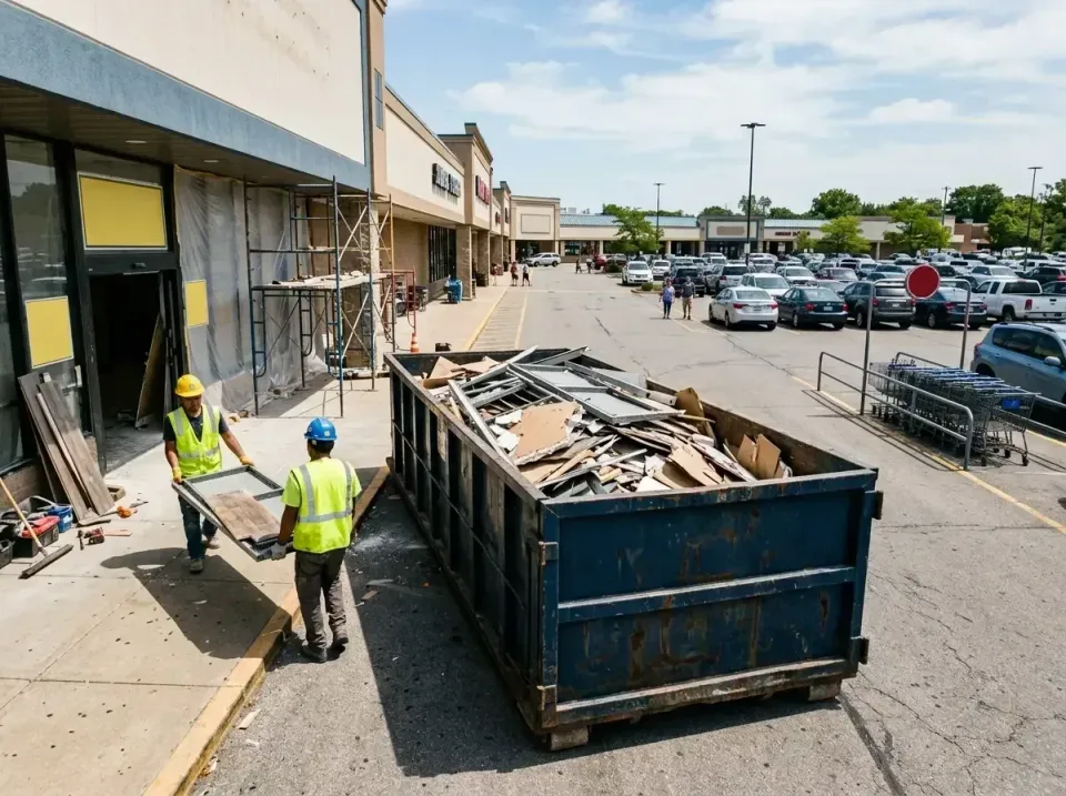 retail-store-renovation-debris-003 — frequently asked questions, Roll-off Dumpster Rentals in Winchester, TN